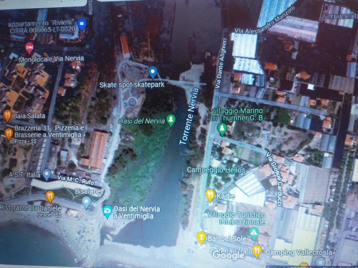 Appartamento Riviera Trilocale Wifi E Parcheggio Privato เวนติมิญา ภายนอก รูปภาพ
